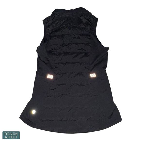 Lululemon Down for It All Vest Black PrimaLoft Goose Down Running Vest Size 6 - Picture 11 of 16
